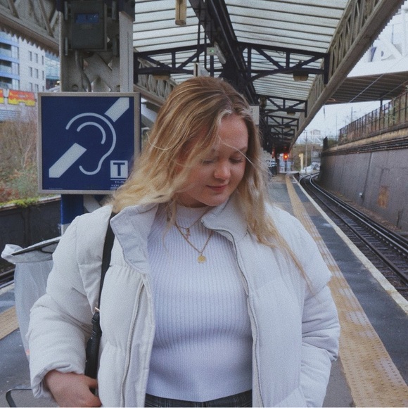 NATIVE YOUTH Off-White Puffer Jacket - Picture 4 of 7